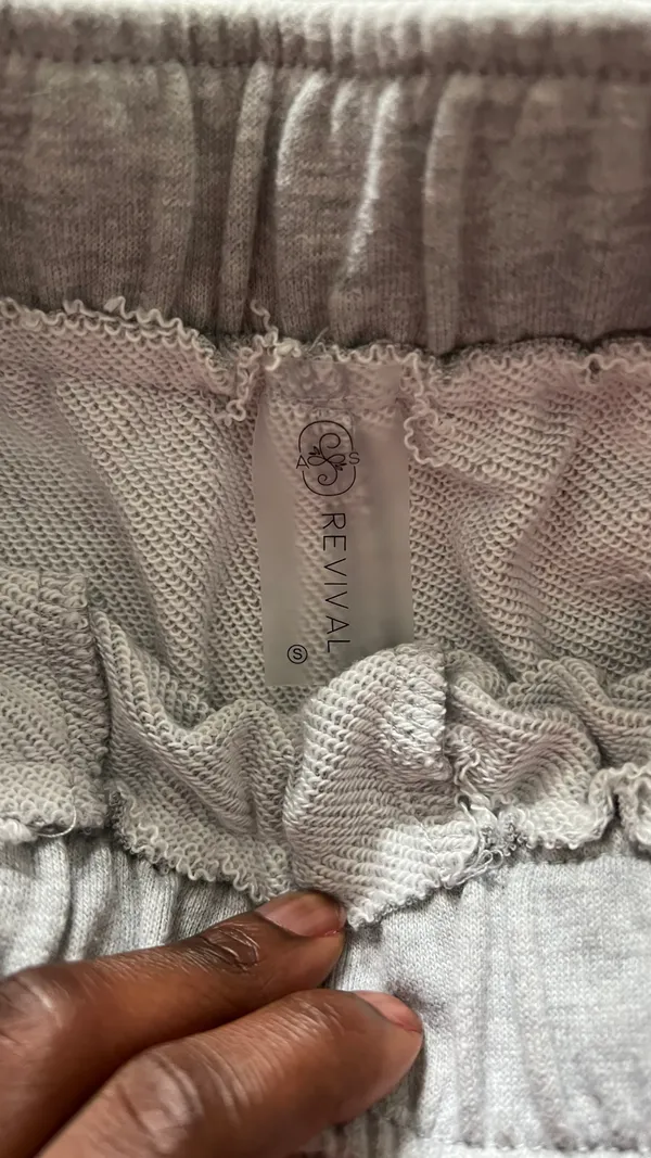 Altar’d State Grey lounge shorts - Image 3