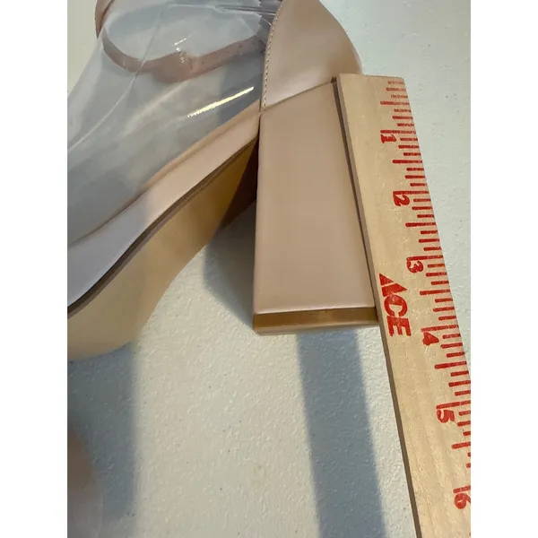 IDIFU Nude Platform Block‎ Heel Sandals Ankle Strap Open Toe Chunky Heels - Image 6