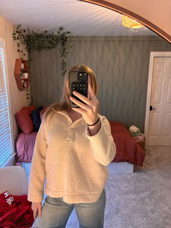 Aerie Fleece Pullover - Image 2