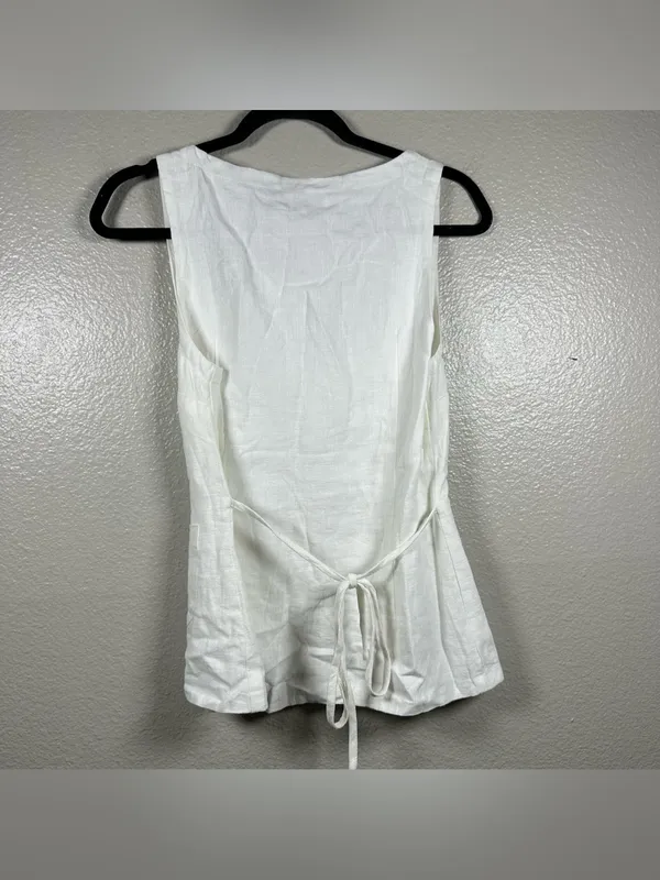 Princess Polly Spirito vest top white SZ:6 - Image 5