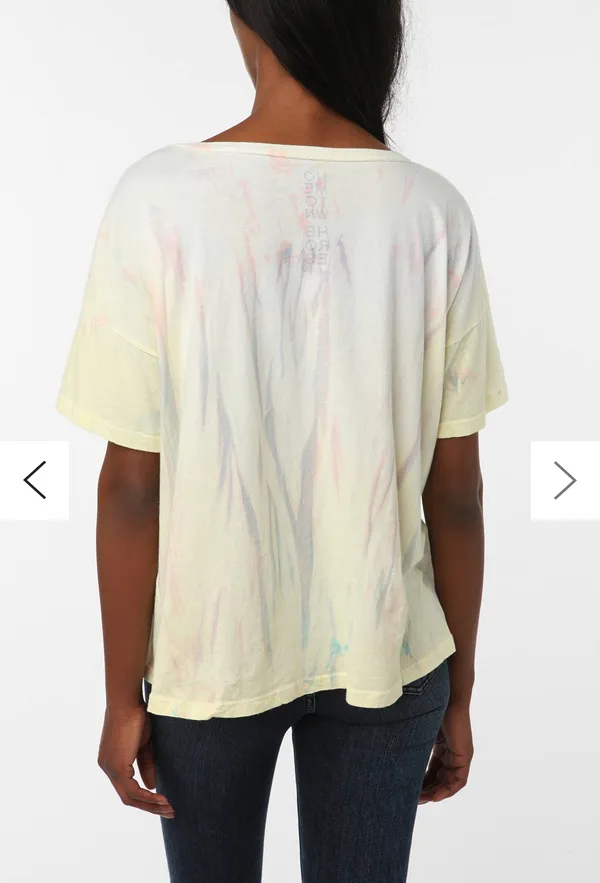 Urban Outfitters Hometown Heroes Tie-Dyed Lightning Bolt Tee - Image 3