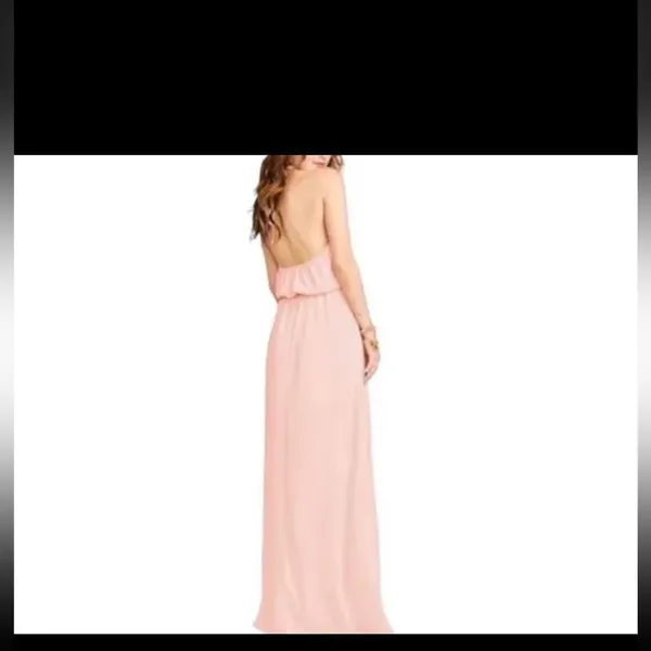 Show me your mumu xxsmall‎ pink maxi dress - Image 2