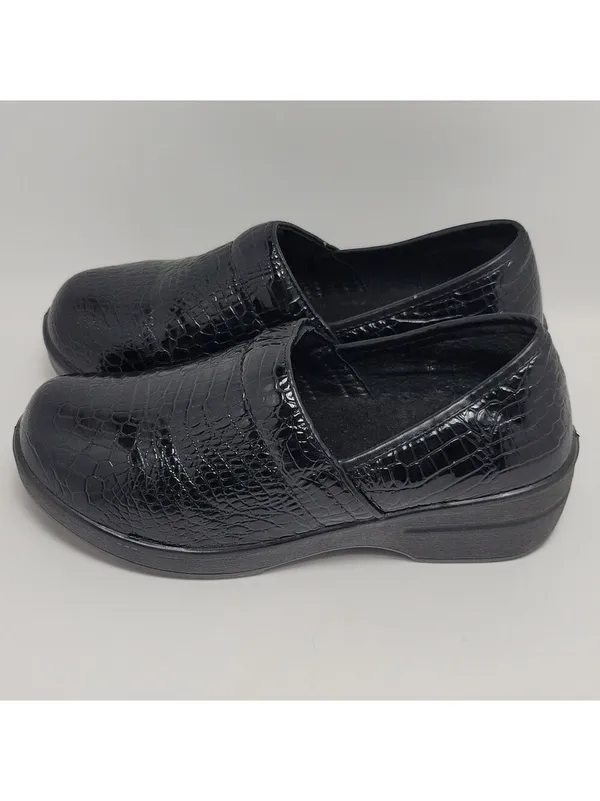 Sugar Foot Slip On Mules And Clog Patent Leather Black Size 6.5 - Image 13