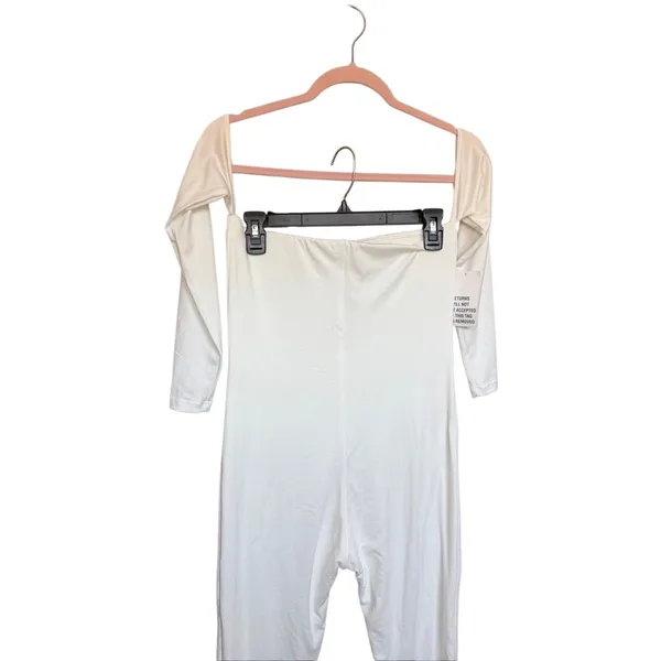 Bumpsuit‎ Off Shoulder Long Sleeve Maternity Jumpsuit The Bella Size Medium - Image 12