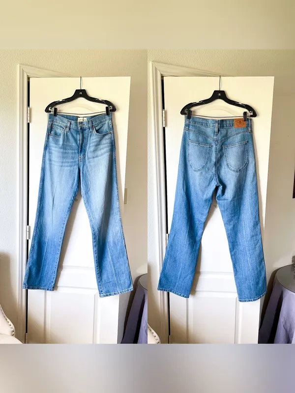 Emerson Fry Twin Doves Treasure Straight Jeans Worn Blue 30 EUC - Image 3
