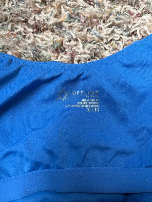 Aerie Real Me Low Key Longline Sports Bra - Image 3