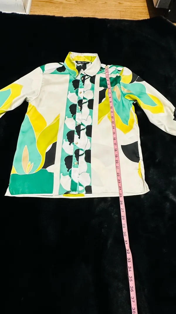 ZARA Abstract Print Two-Piece Matching Set | Size S | NWOT - Image 10