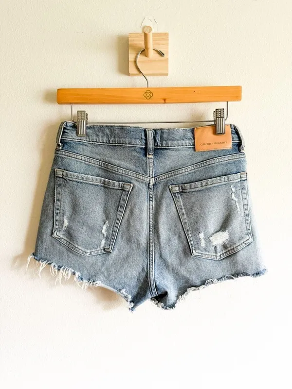 Citizen of Humanity Annabelle Vintage Relaxed Jean Short Size 25 - Image 5