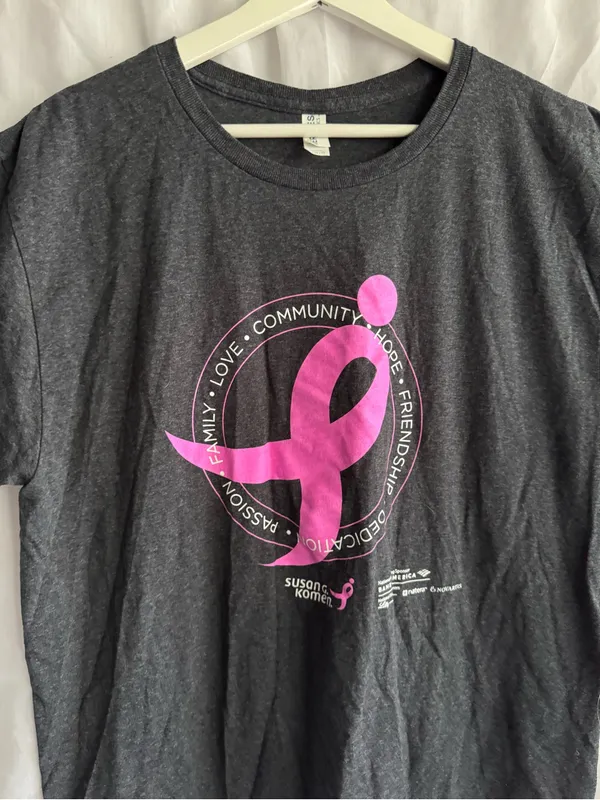 Susan G. Komen Breast Cancer Race & Walk Shirt - Image 3