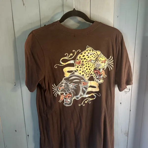 Truly Madly Deeply Dark Brown Tee | Size Small - Image 3