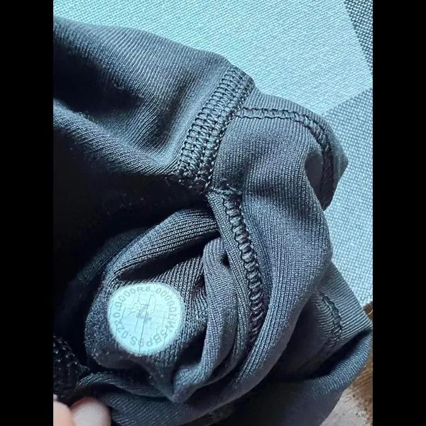 Lululemon Black Cropped Leggings Size 4 - Image 3