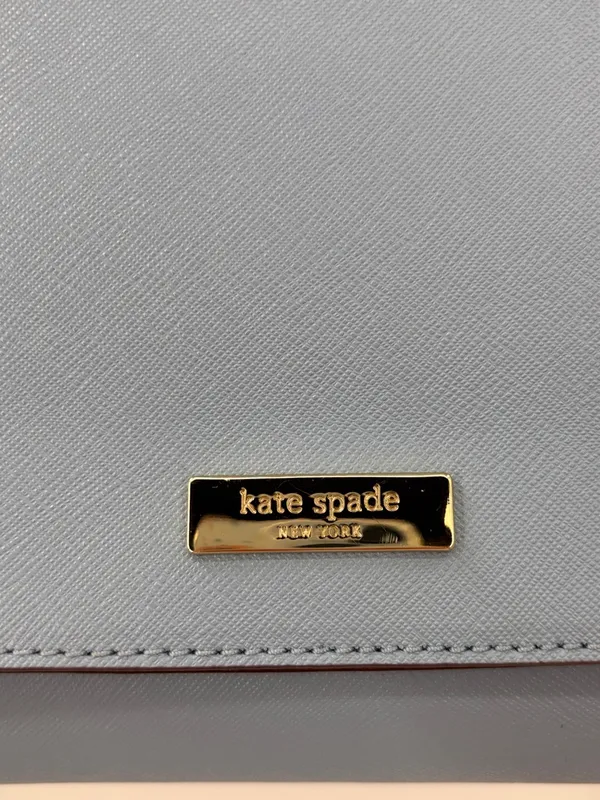kate spade Light Blue Leather Chain Strap Crossbody - Image 5