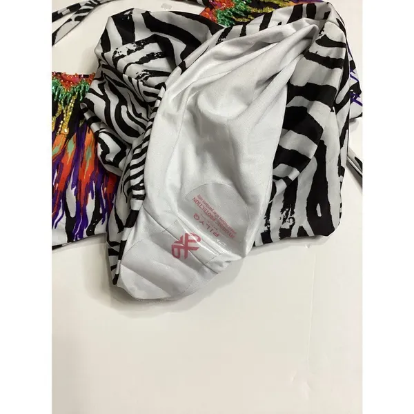 New. Pilyq beaded animal print swimsuit. - Image 12