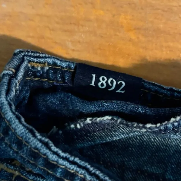 Vintage Abercrombie & Fitch A&F Size 8 Low Rise Cropped Jeans Y2K 90s - Image 4