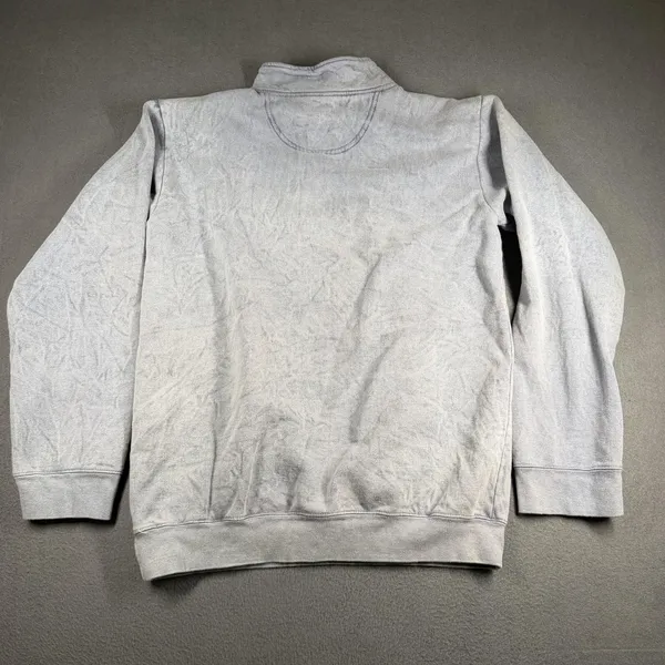 Comfort Colors Sweatshirt Womens Small Blue Fleece 1/4 Zip Ole Smoky Moonshine - Image 7
