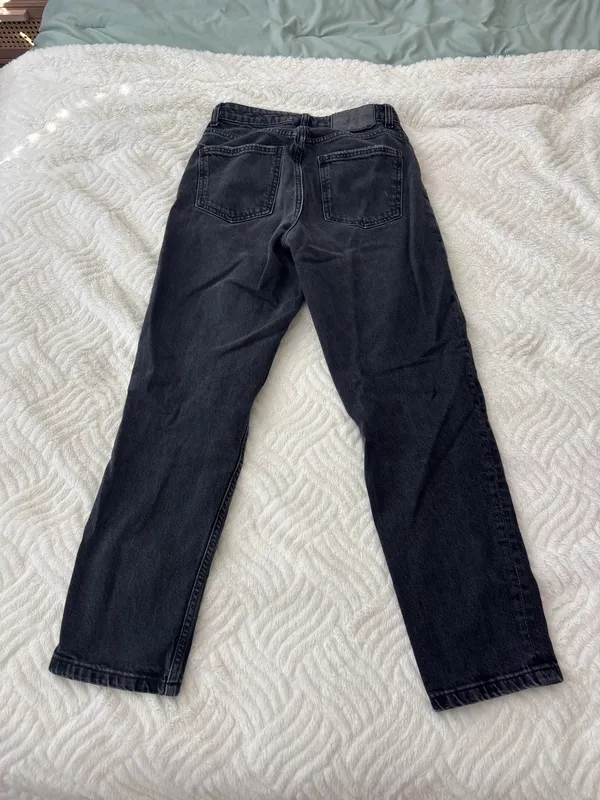 ZARA Black Denim Jeans  - Image 4