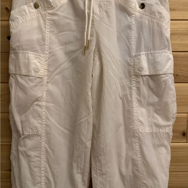 Athleta Alicia Keys Size 8 Keys High Waist Nylon Utility Jogger Cargo Pants - Image 7