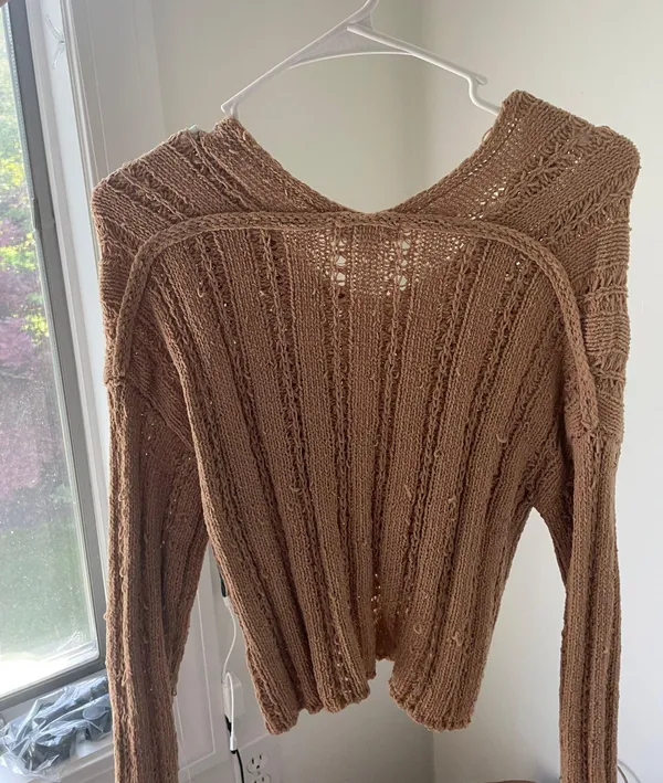 Francesca's Brown Sweater - Image 4