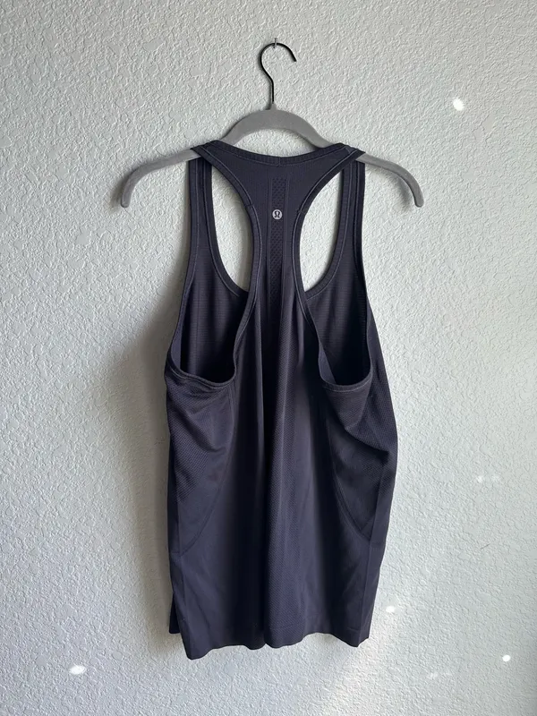 Lululemon Swiftly Tech Dark Purple Plum Racer Tank Top - Image 5
