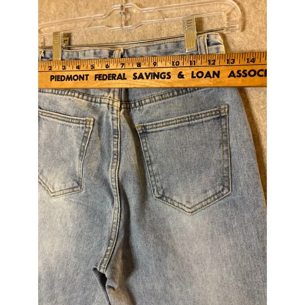 Urbanic Graphic Graffiti Jeans Women’s S Y2K Distressed Ripped Streetwear Grunge - Image 13
