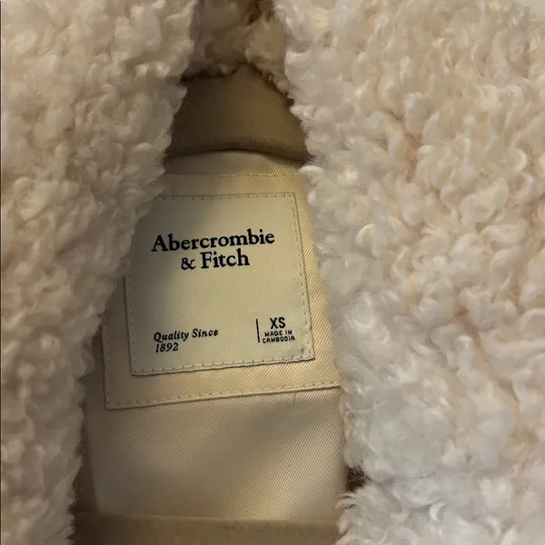 Abercrombie & Fitcb Mob Wife Teddy Coat Size XS - Image 2