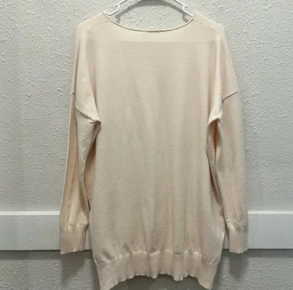 NINEXIS Loose-Fit Tunic Sweater in Oatmeal NWT - Image 4