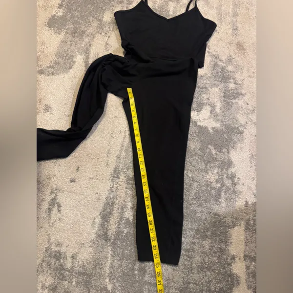Women’s Old Navy  Black Jumpsuit with adjustable straps - Image 6