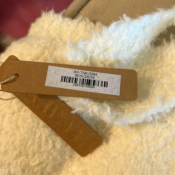 Skims G1 Cozy Knit Cropped Tank-Bone 2x/3x Nwt - Image 4