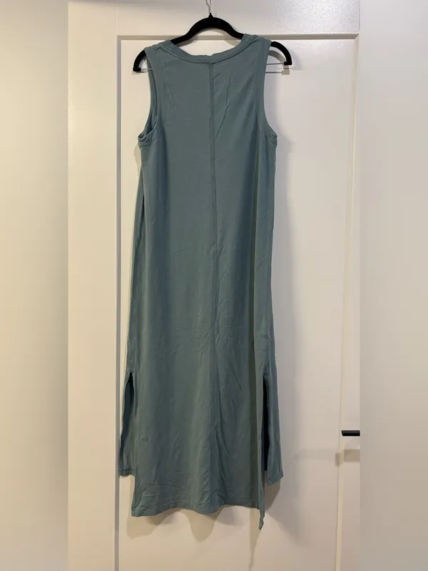 Lululemon All Yours Tank Maxi Dress in Tidewater Teal Size 6 - Image 5