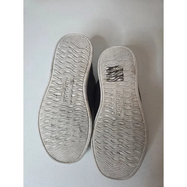 Hey Dude Karina Womens Slip On Shoes Jet Black Size 5 Casual Lightweight Comfort - Image 3