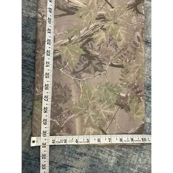 PacSun Tan Beige Green Tree Camo Baggy Wide Leg Sweatpants Women's Small - Image 8