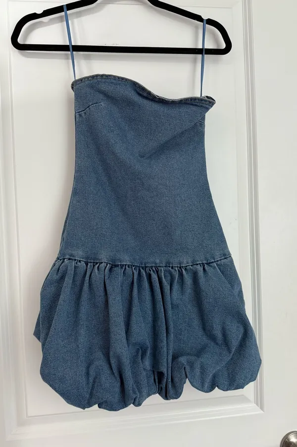 Edikted Mini Dress Bubble Skirt - Image 2