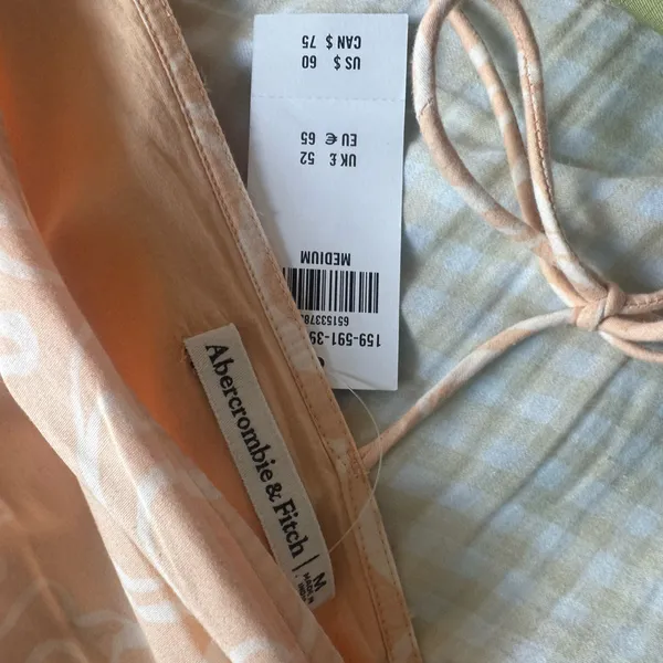 NWT Abercrombie Dress Orange Size M - Image 3