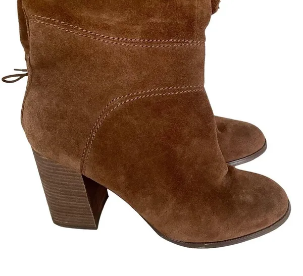 Steve Madden ~ Novela High Boots Brown ~ Suede - Image 11