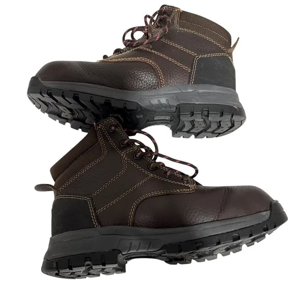 WOLVERINE WOMEN'S "PIPER"
BROWN LEATHER BOOTS EUC - Image 3