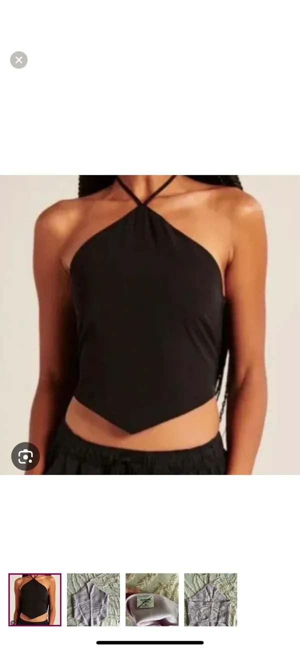 Abercrombie Halter Top Crop - Image 3