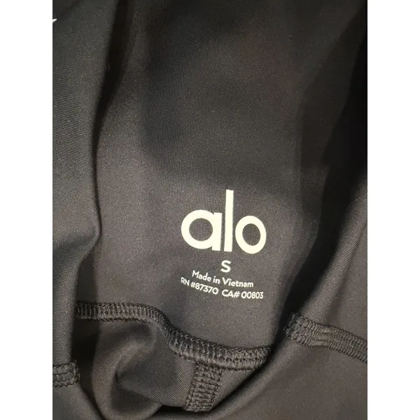 Alo 7/8 High waist Airlift Leggings Black Sz S NWT $134 - Image 4