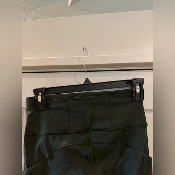 Lululemon Fast & Free Crop II *Nulux 19" Dark Olive - Image 7