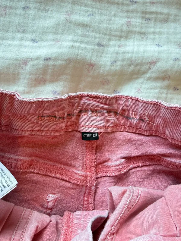 Pink American Eagle Jean Shorts - Image 2