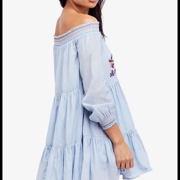 Free People Blue Dress - Image 6