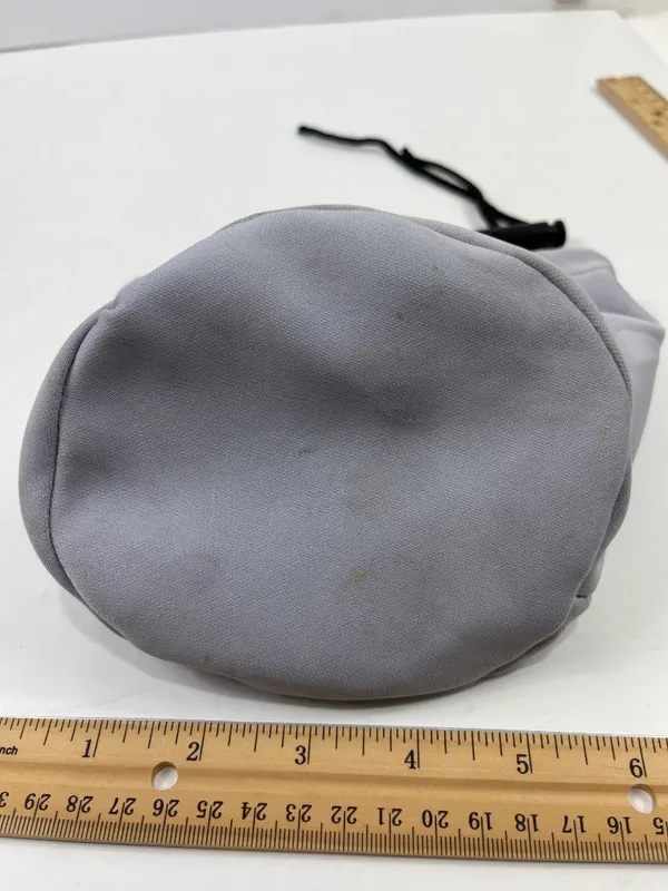 Light Gray G-Force Chalk Bag With Drawstring & Clip For Rock Climbing 9j - Image 6