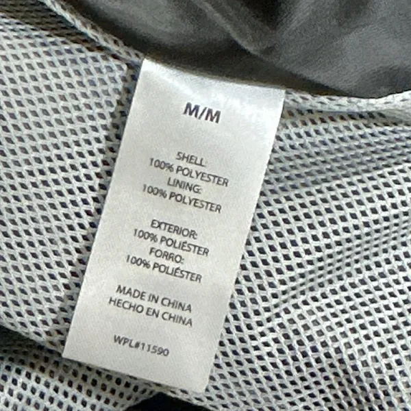 Weatherproof Women's Medium Black Waterproof Hooded Rain Jacket NWT - Image 9