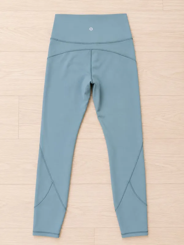 Lululemon In Movement High-Rise Leggings 25" Blue Gray XS - Image 2