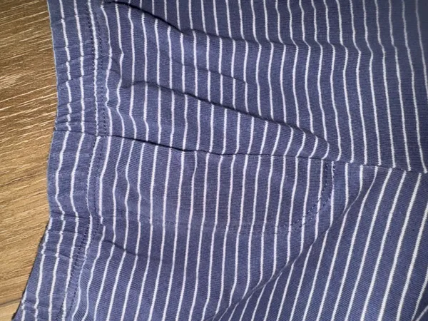 Brandy Melville Striped Pants Blue - Image 3