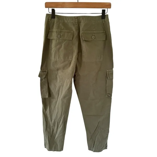 Anine Bing NEW Cargo Trouser Olive Green - Image 7