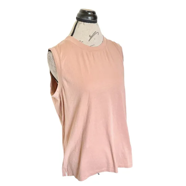 Madewell Make Weekends Longer Activewear Womens Sleeveless Top Blouse Sz Large - Image 3