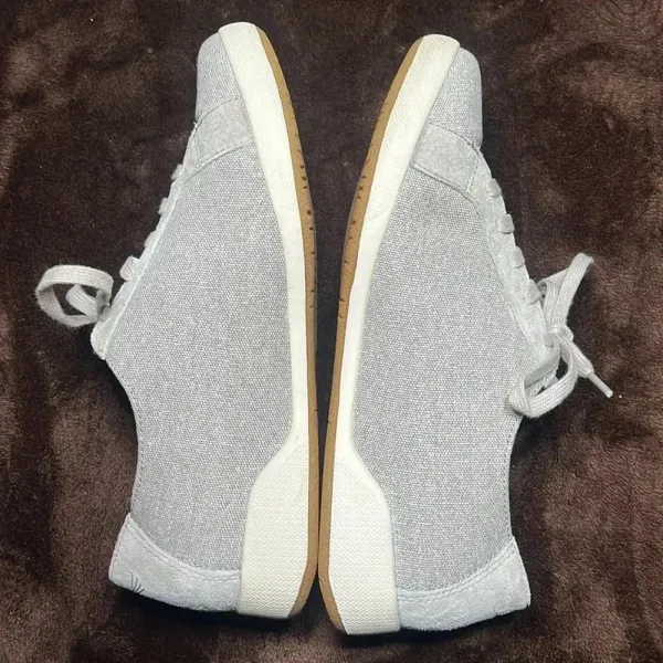 Dansko Olisa Women 8.5 Lace Up Canvas Beige Sneakers Casual Minimalist Walking‎ - Image 5
