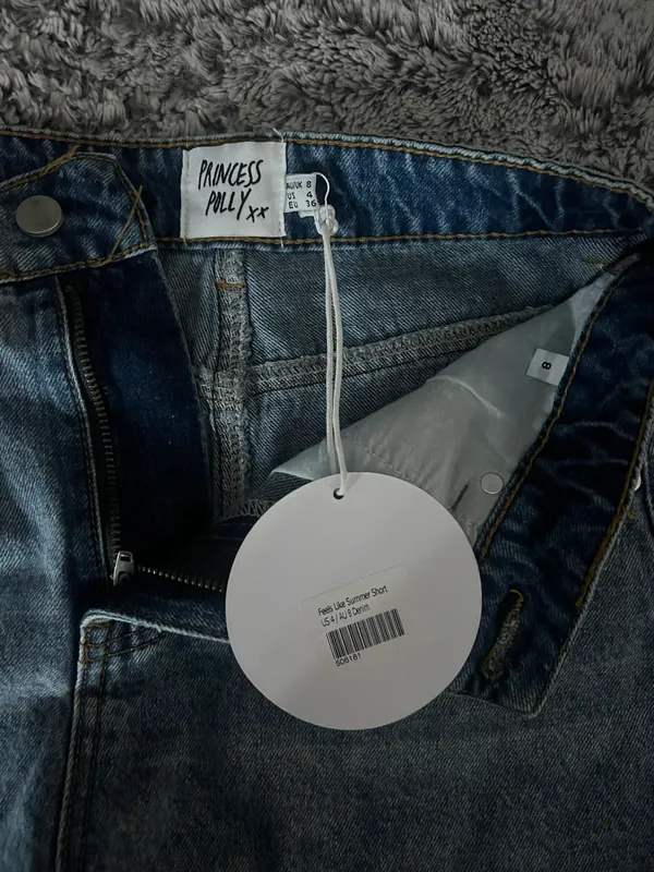 Princess Polly Denim Shorts - Image 3
