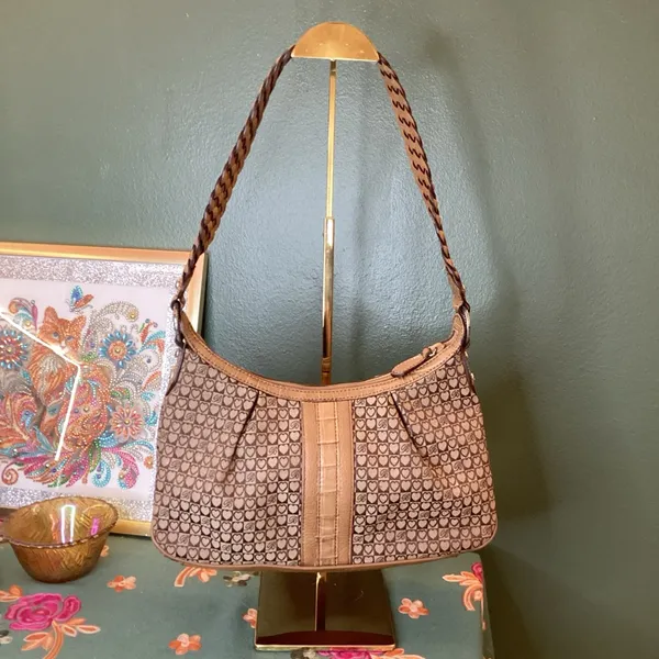 Brighton Tan‎ Leather Handbag - Image 2