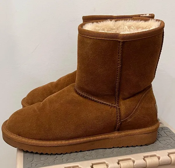 Dream Paris Women's Shorty Mid Calf Winter Snow Boots size 7 - Image 7